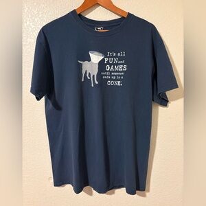 Dog Cone Graphic Tee – “It’s All Fun and Games”